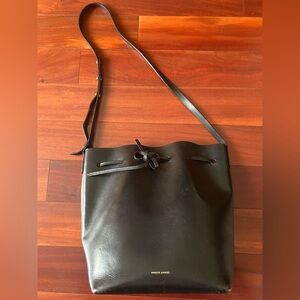 Mansur Gavriel Leather Bucket Bag